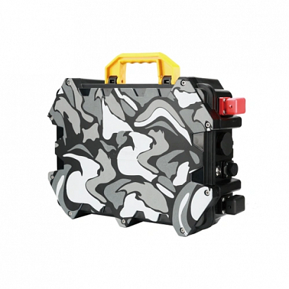 Haibo baterie - Rock LiFEPO4 baterie 12V 100Ah camou USB 10A