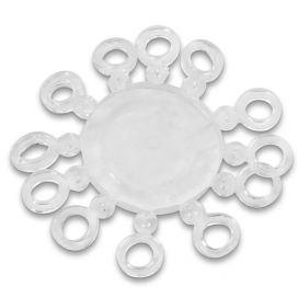 MS Range silikonové kroužky na nástrahy Silicone Baitbands 3mm 60ks