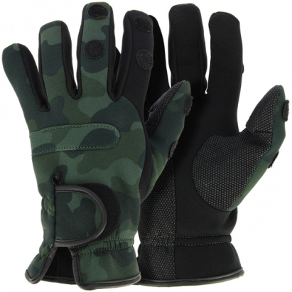NGT Neoprén Rukavice Camo Gloves NGT Neoprén Rukavice Camo Gloves