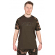 Fox Tričko Khaki Camo Outline T-Shirt 2XL