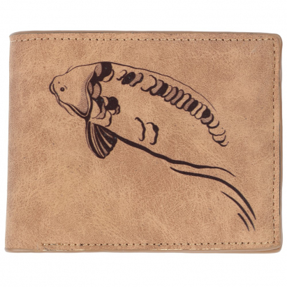Giants fishing Peňaženka hnedá plávajúci kapor Brown Wallet Swimming Carp Giants fishing Peňaženka hnedá plávajúci kapor Brown Wallet Swimming Carp
