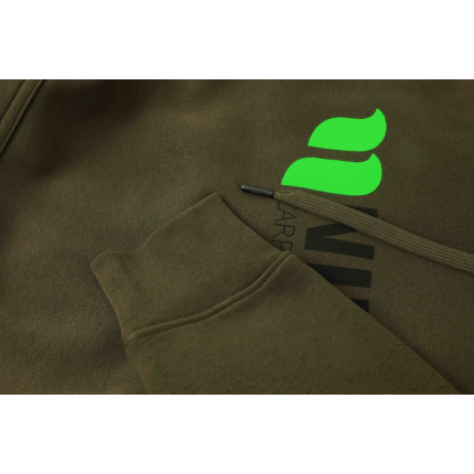 Nikl Akcia Mikina zelená - new logo