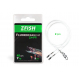 Zfish Lanko Fluorocarbon Leader 2 ks 20cm/12Kg