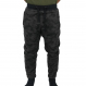 Mikbaits Tepláky Black Camou Jogger Sherpa L