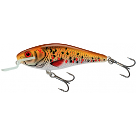 Salmo wobler executor Shallow runner holografický zlatý chrbát 5cm