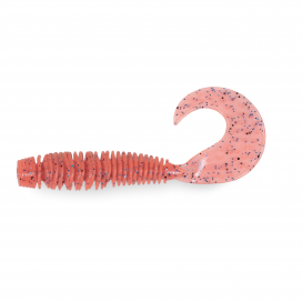 Haibo gumové nástrahy EASOO Grubs 7,5cm 18ks - Crystal Pink