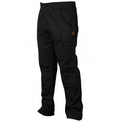 Fox Nohavice Collection Black & Orange Combat Trousers