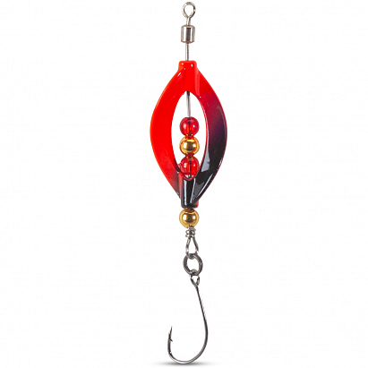 Iron Trout plandavka Swirly loop lure 2,8g RB Iron Trout plandavka Swirly loop lure 2,8g RB