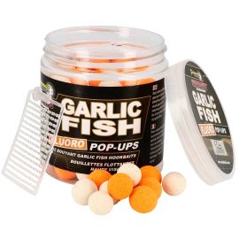 Starbaits Boilies Pop Up Fluo Garlic Fish 80g