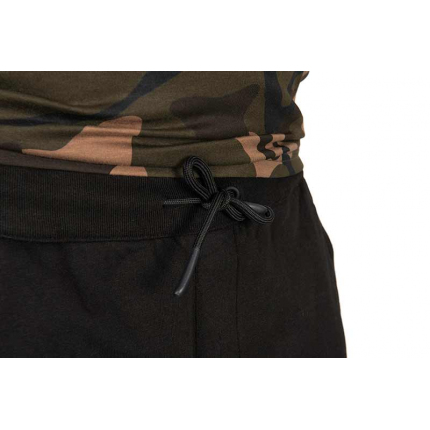 Fox Tepláky LW Black Camo Combat Joggers