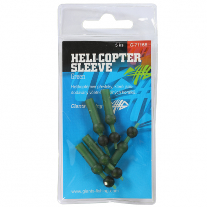 Giants fishing Systém na montáž Heli-Copter Sleeve Green 5ks Giants fishing Systém na montáž Heli-Copter Sleeve Green 5ks