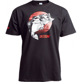 Jaxon - Tričko černé ryba