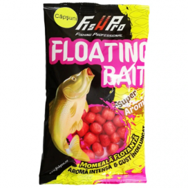 Fish Pro plovoucí nástraha Puffi Floating Bait jahoda 6-10mm 15g