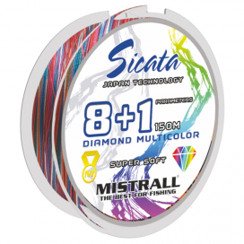 Mistrall šnúra Sicata JGS X8+1 0,10mm 150m