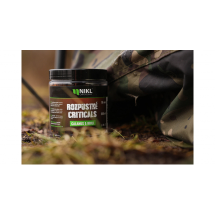 Nikl Rozpustné Criticals Boilie Calanus & Krill 250 ml