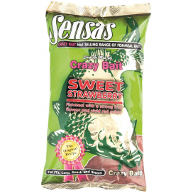 Sensas Kŕmenie Crazy Bait Sweet Strawberry 1kg