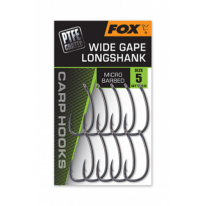 Fox Háčky Wide Gape Long Shank 10 ks Fox Háčky Wide Gape Long Shank 10 ks