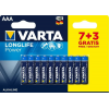 Varta Batéria LR03 7+3ks Long Life Power AAA