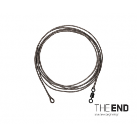 Náväzec THE END Leadcore + swivel / 3ks