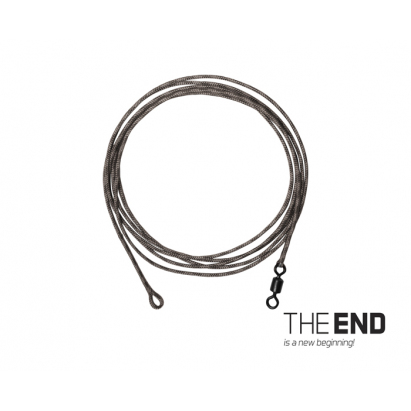 Náväzec THE END Leadcore + swivel / 3ks