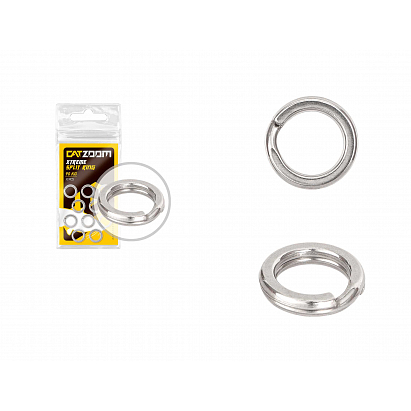 Kroužky Catzoom Xtreme Split Ring - 10 ks/90 kg