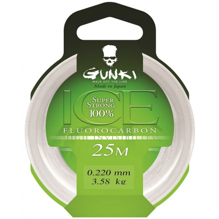 Gunki Fluorocarbon Ice 25M