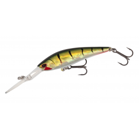 Mikado Wobler Cracker 60mm/5.2g/green Perch Suspending 1 Ks