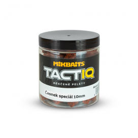 Mikbaits TactiQ mäkčené pelety 250ml - Cesnak špeciál 10mm