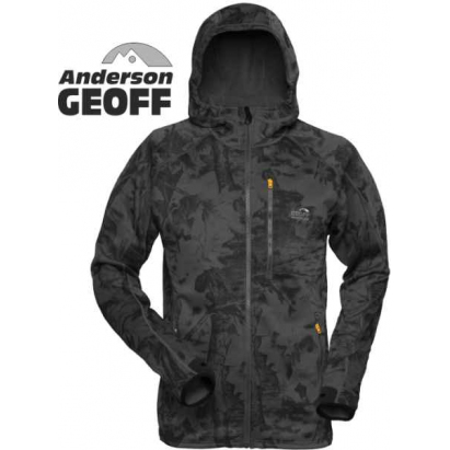 Geoff Anderson Bunda Hoody 3 Black Leaf Variant: veľkosť XL