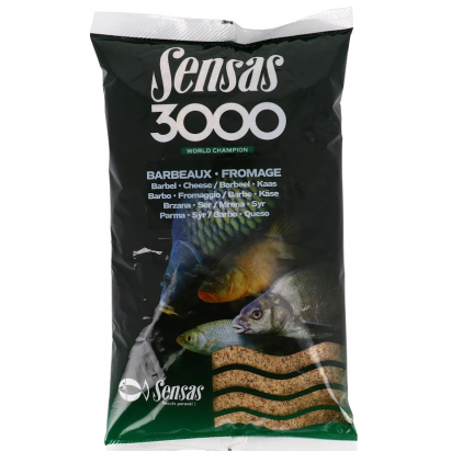 Sensas 3000 Barbel Formage (parma sýrová) 1kg
