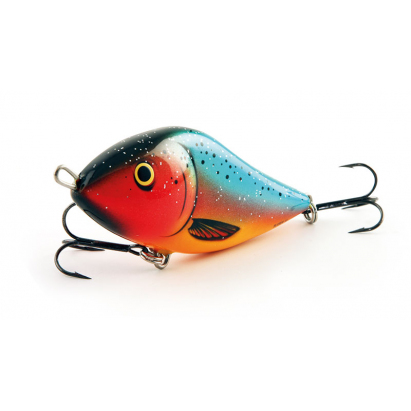 Salmo Wobler Rattlin Hornet Floating Yellow Holographic Perch veľkosť: 5,5 cm, hmotnosť: 10,5 g