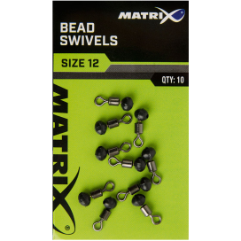 Matrix Obratlík Bead Swivels Size 16 10ks