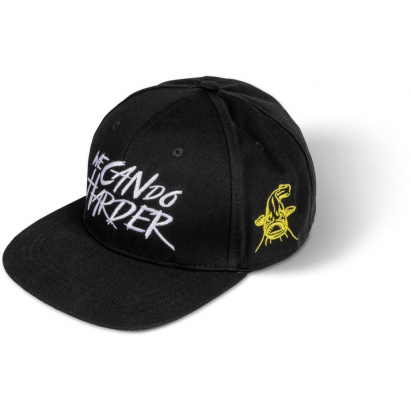 Black Cat Šiltovka Cap Čierna