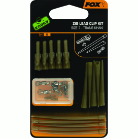 Fox Súprava Edges Zig Lead Clip Kit Size 7