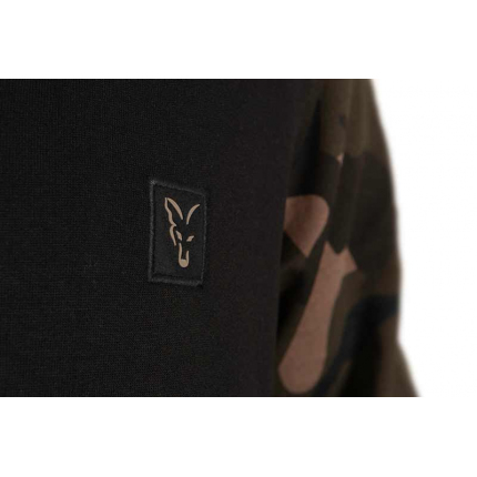Fox Mikina LW Black Camo QTR Zip