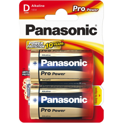 Panasonic Batéria LR20PPG/2BP Pre Power Gold