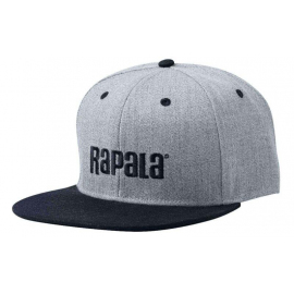 Rapala Cap Flat Brim Grey / Black