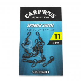 Carp´R´Us Obratlíky Spinner Swivel veľ.11, 10ks Carp´R´Us Obratlíky Spinner Swivel veľ.11, 10ks