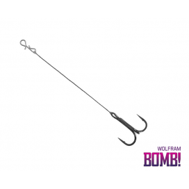BOMB! Twisto RIGS Volfrám / 3ks #6/6cm BOMB! Twisto RIGS Volfrám / 3ks #6/6cm