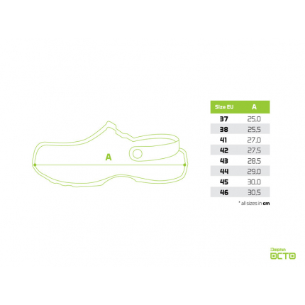 Šľapky Delphin OCTO / limetkovo zelené