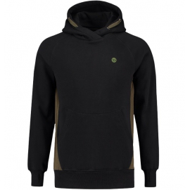 Korda Mikina Team Korda Hoodie Black Čierna