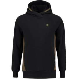 Korda Mikina Team Korda Hoodie Black Černá