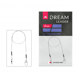 Mikado leader dream leader titanium 1x7 25cm/10lb/4.5kg 2ks