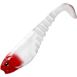 Qubi Lures gumová nástraha Manager Ławicy Red Head Ghost 10cm 3ks