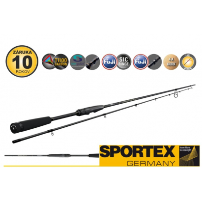 Prívlačové prúty SPORTEX TiBoron RS-3 Spin 240cm / 19 - 55g
