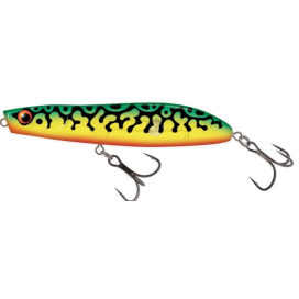 Akcia Salmo Wobler Rattlin Stick Floating Clear Green Tiger 11cm
