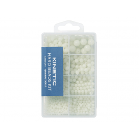 Kinetic Korálky Hard Beads Kit White Glow 579ks Kinetic Korálky Hard Beads Kit White Glow 579ks