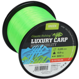 Giants fishing Vlasec Luxury Carp High-Visibility Green|0,30 mm/9,30 kg/1400 m