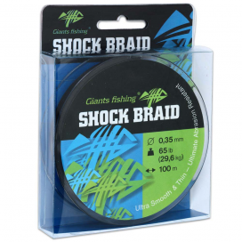 Giants fishing Splietaná šnúra Shock Braid Green 100m Giants fishing Splietaná šnúra Shock Braid Green 100m