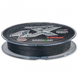 Saenger šnúra Specialist Spin Braid 4X 0,16mm 12,2kg 150m Black